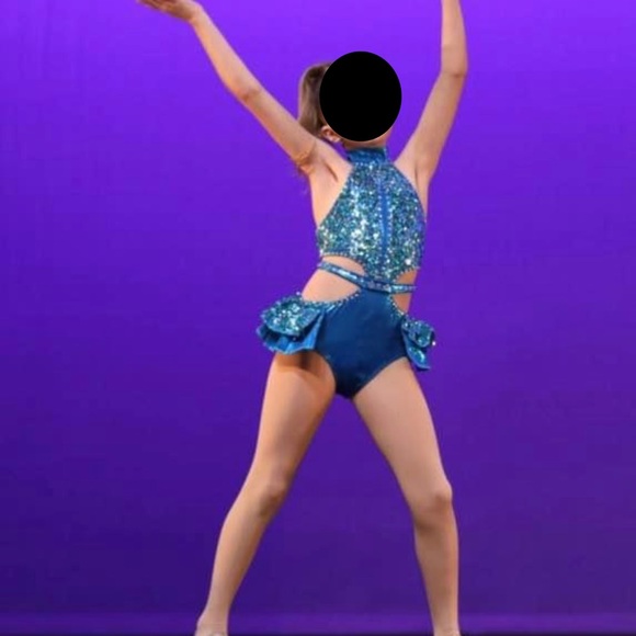 Solo Jazz rhinestoned costume - Picture 1 of 3